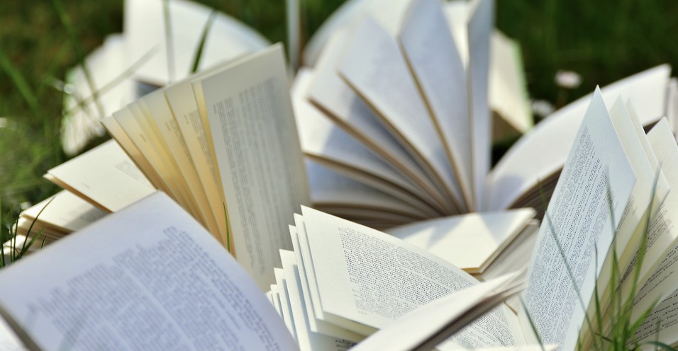 Bøker i gresset